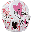 Valentines - Hearts w/XOXO baking cups