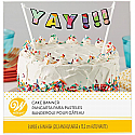 YAY!!! Banner Cake Topper
