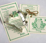 Frog Cookie Cutter with Handle -  3 3/4&quot;