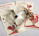 Rooster Cookie Cutter wiith Handle