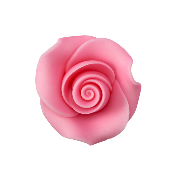 Sugar Soft Roses - Medium Pink - 1.5&quot;