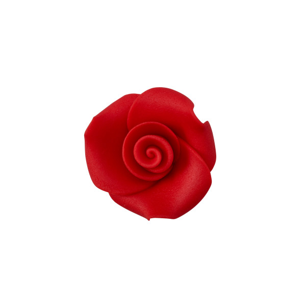 Sugar Soft Roses - Small Red - 1&quot;