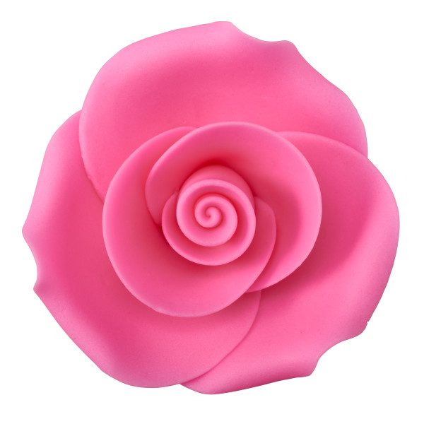 Sugar Soft Roses - Large Light Pink - 2&quot;