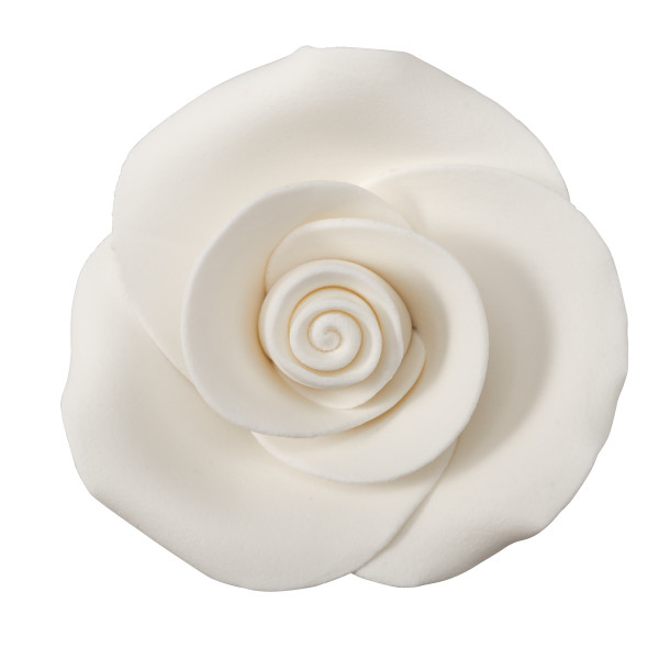 Sugar Soft Roses - Large White - 2&quot;
