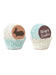 Easter - Mini Happy Easter with Bunny Baking Cups