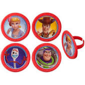 Toy Story 4 Cupcake Rings