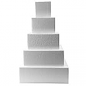 Cake Dummy Clearance - Styrofoam - 12 Inch Square