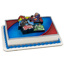 Justice League Cake Topper