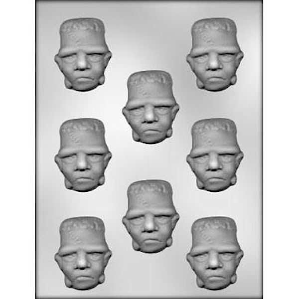 Frankenstein Head Chocolate Mold - 2&quot; - Limited  Supply