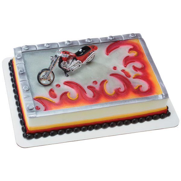 Red Hot Chopper Cake Topper
