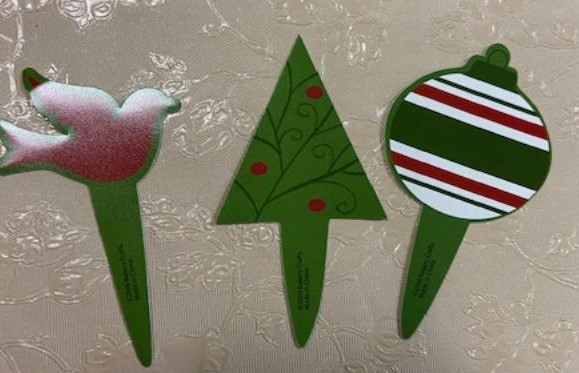 Flat Ornament, Tree &amp; Dove Cupcake Pics