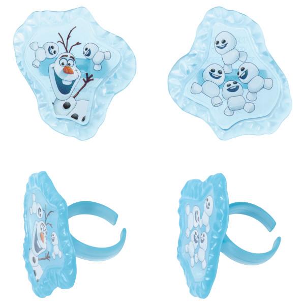Frozen Olaf  Cupcake Rings