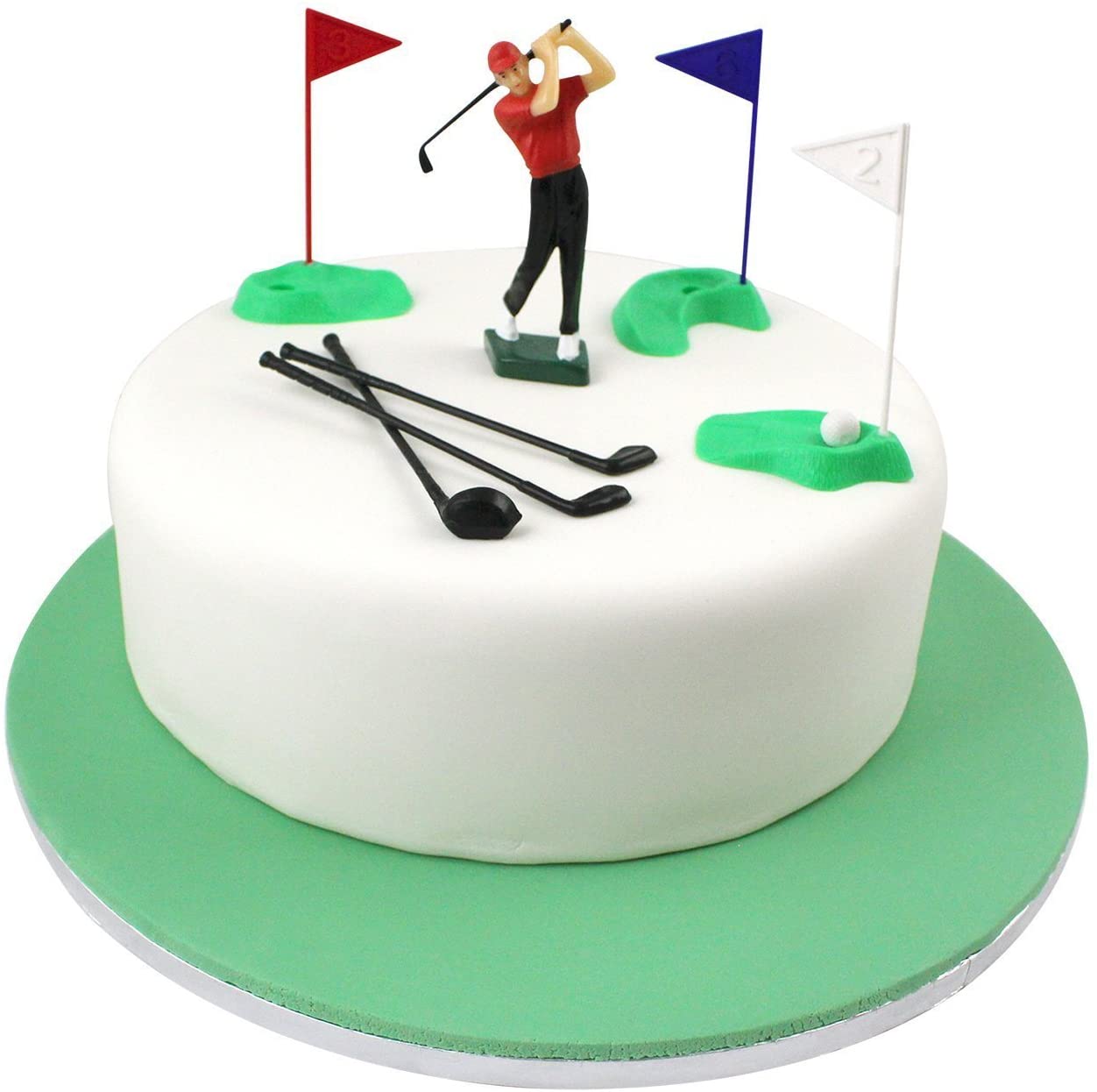 Golf Set Cake Topper