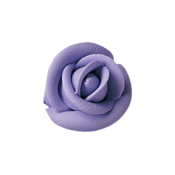Royal Icing Roses - Small Lavender
