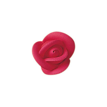 Royal Icing Roses - Small Red