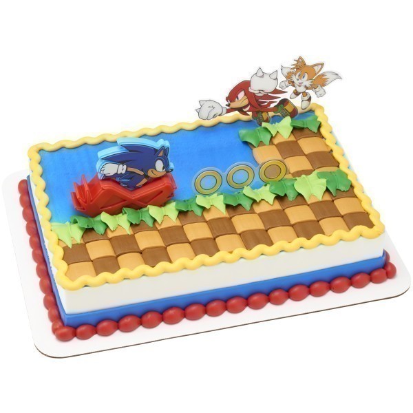 Sonic The Hedgehog Cake Topper