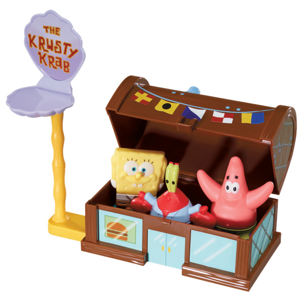 Spongebob Krabby Patty Cake Topper Cake Decoration Decoset - Etsy