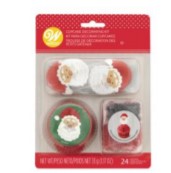 Christmas - Santa Cupcake Decorating Kit 