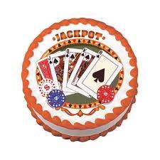 Jackpot Poker Edible Image - Limited Supply