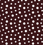 White Polka Dot Chocolate Transfer Sheet - 11&quot; x 15&quot;