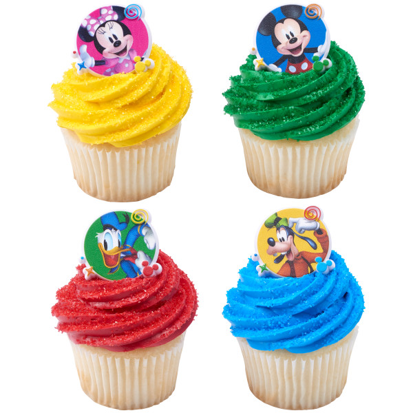 Mickey Mouse Funhouse Best Pals Cupcake Rings