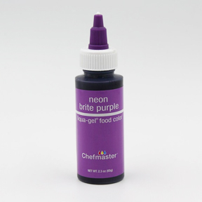 Chefmaster Gel Paste - Neon Brite Purple 2.3 oz.