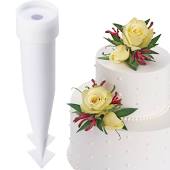 Floral Cake Spikes w/Cap