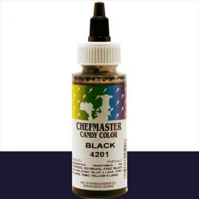 Chefmaster Oil Based - Black - 2 oz.