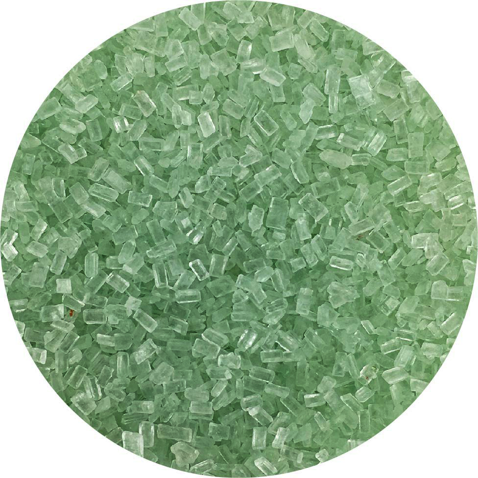 Sea Foam Green Sugar Crystals 4oz. 