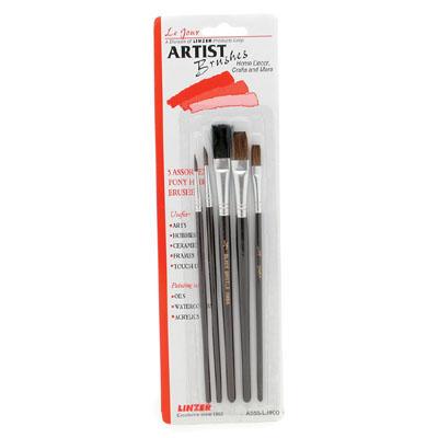 Brush-Hobby - 5 Assorted Brushes