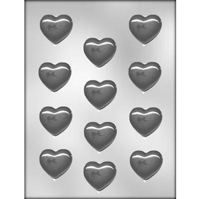 Smooth Heart Chocolate Mold - 1 5/8&quot;