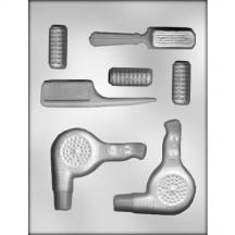 Hair Stylist Tool Chocolate Mold - 3 1/4&quot; to 4 3/4&quot;
