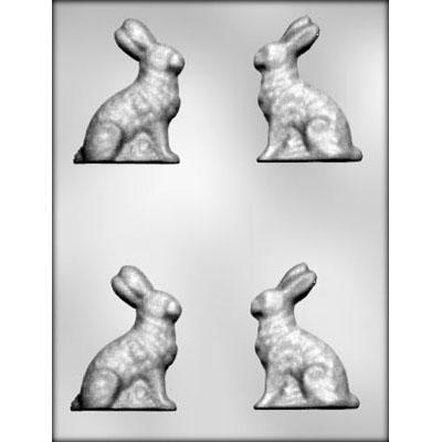 3D Bunny Chocolate Mold - 3&quot;