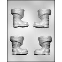 3D Santa Boot Chocolate Mold - 3&quot; MAKES A CUTE CHOCOLATE BOMB