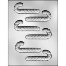 Candy Cane Chocolate Mold - 3 3/4&quot;