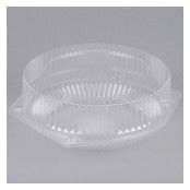 9&quot; Hinged Clear Pie Carrier with High Dome Lid