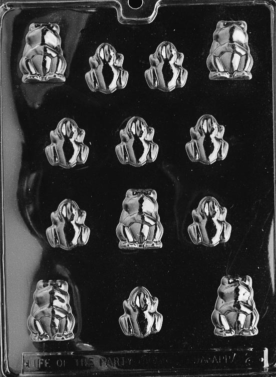 Frogs Chocolate Mold