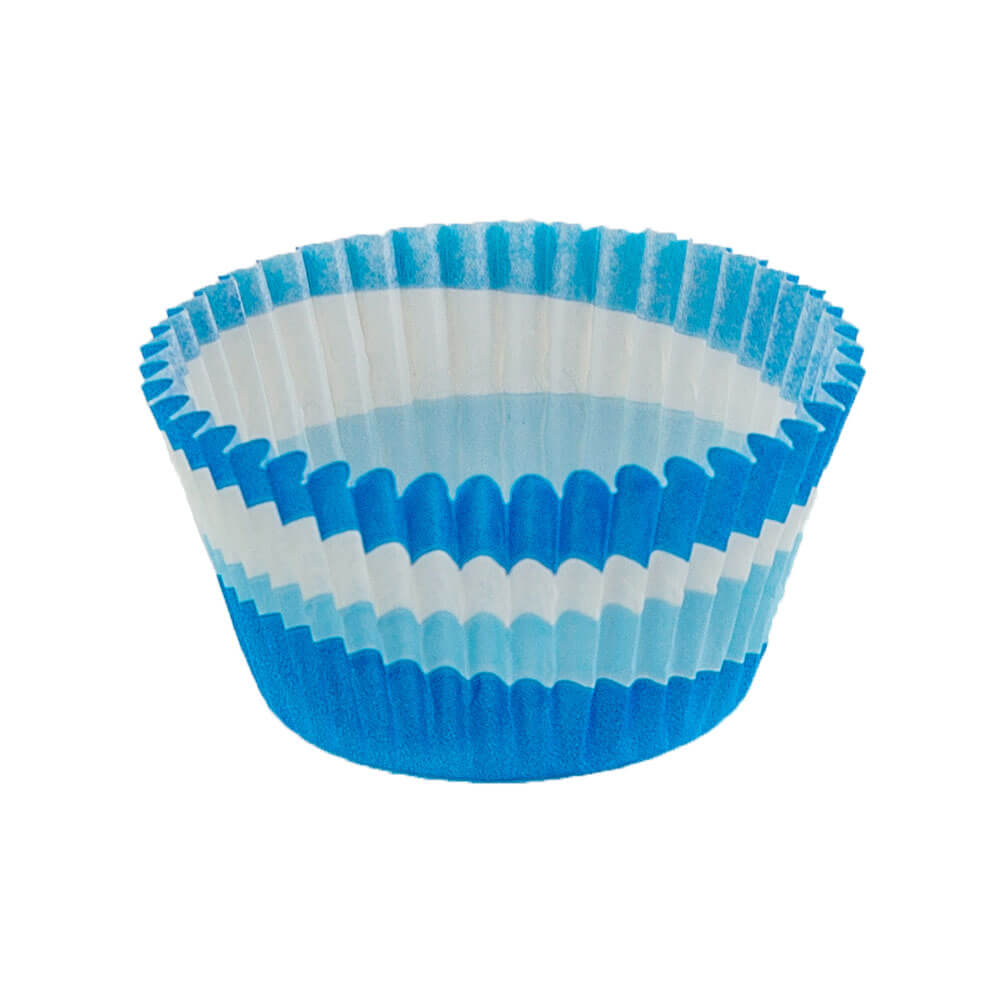 Swirl - Blue Swirl Baking cups