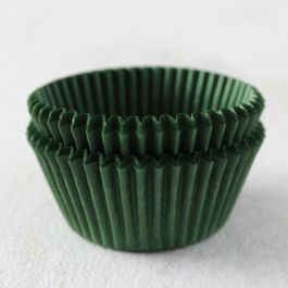 Forest Green Baking Cups
