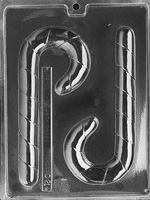 Candy Cane Chocolate Mold - 8 1/2&quot;