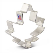 Large Maple Leaf Cookie Cutter - 3.75&quot;
