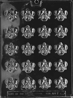 Bite Size Orchid Chocolate Mold - 1 3/8&quot;