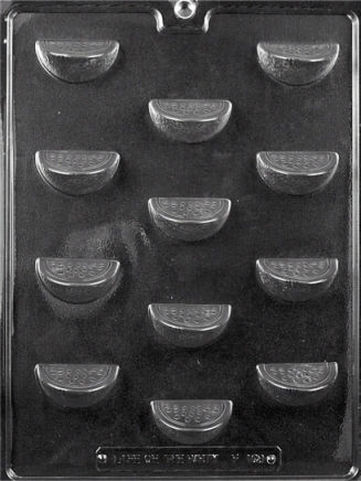 Bite Size Fruit Slices Chocolate Mold - 7/8&quot;