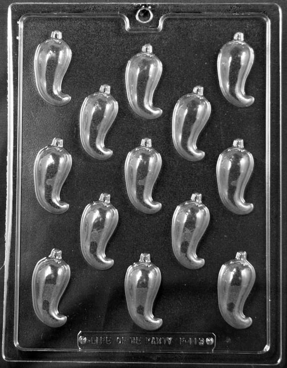Chili Pepper Chocolate Mold - 2 1/8&quot;