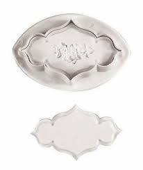 Rose Plaque Fondant Plunger Cutters - Limited Supply