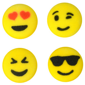 Emoji Sugar Decorations - Limited Supply