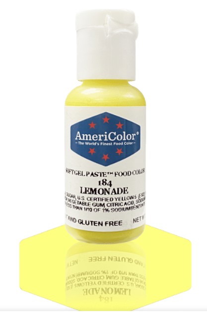 Americolor Gel Paste - Lemonade 0.75 oz.