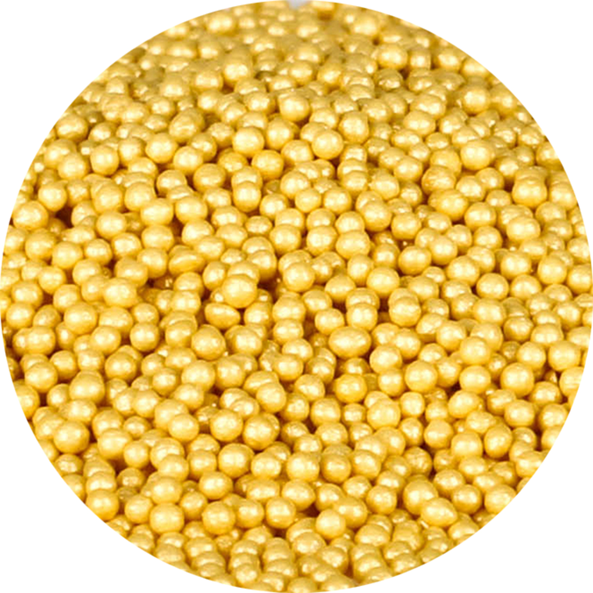 Shimmering Gold Nonpareils 3.8oz.