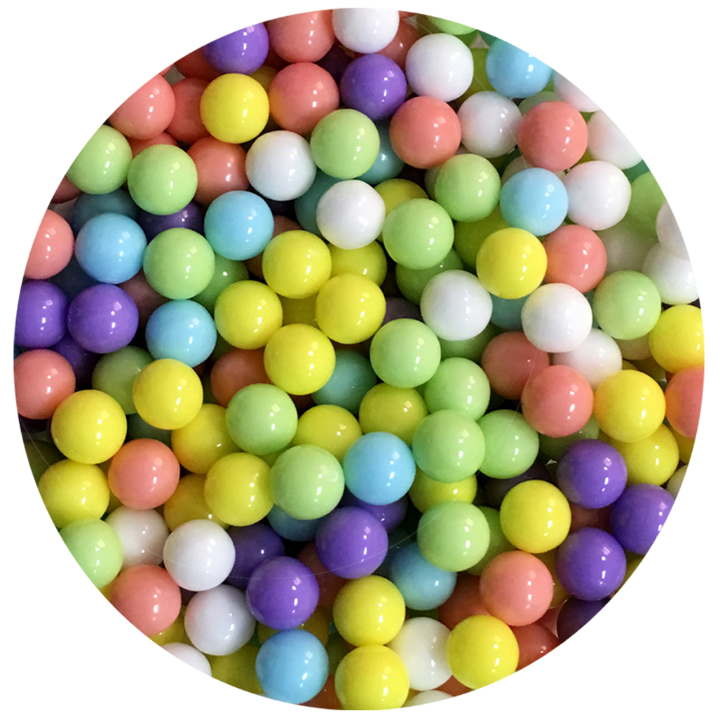 Pastel Mix Sugar Pearls - 3.5oz.