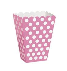 Treat Box - Pink Polka Dot